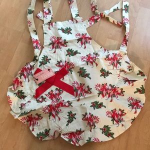 Women’s Candy Cane Apron - Jessie Steele
